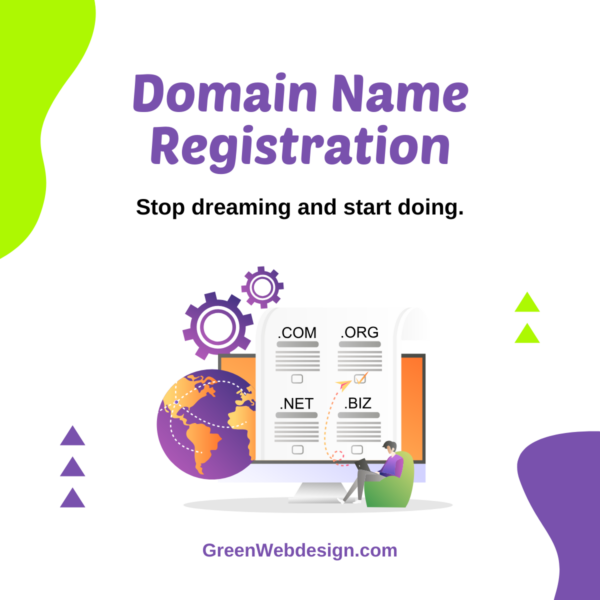 .com domain name registration