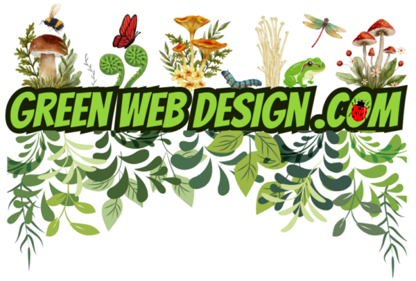 green web design .com nature logo 1