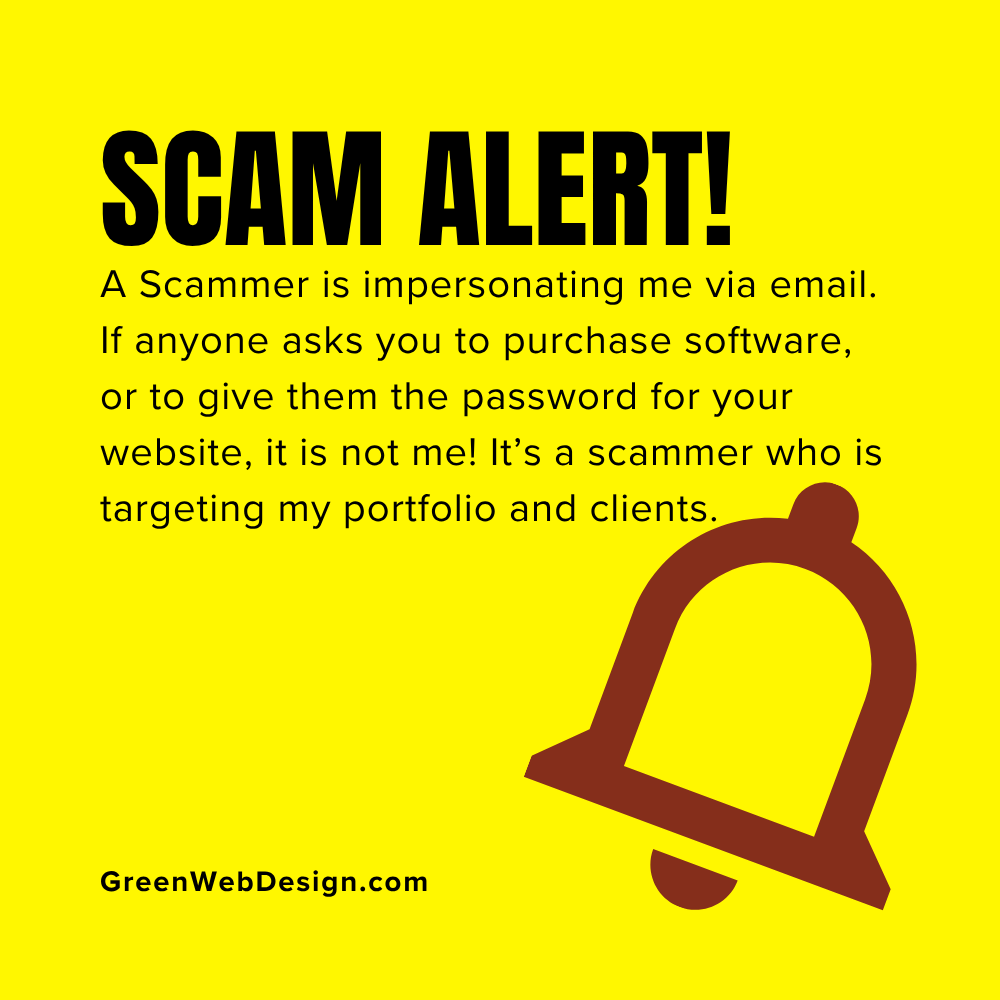 scam alert!